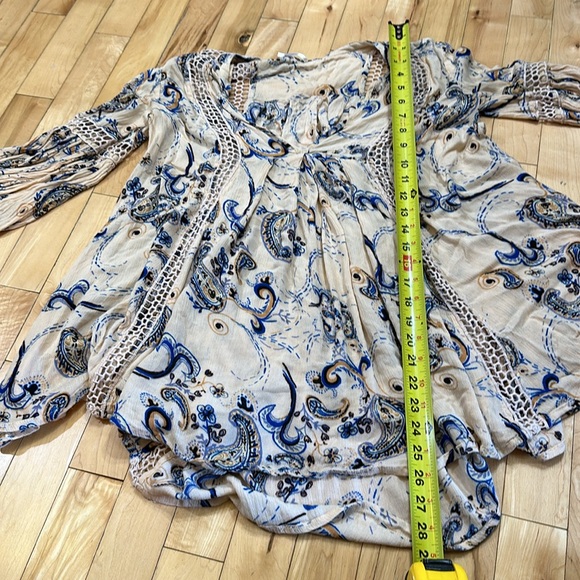 Free People Just The 2 Of Us Floral Tunic - Picture 5 of 7